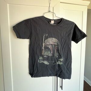 Kids mandolorian Disney medium tee black